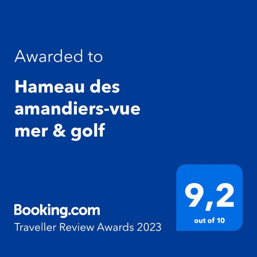 Hameau Des Amandiers-Vue Mer & Golf Saint-Cyr-sur-Mer Exteriér fotografie