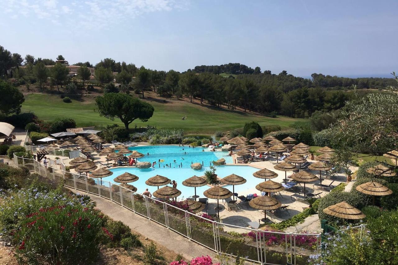 Hameau Des Amandiers-Vue Mer & Golf Saint-Cyr-sur-Mer Exteriér fotografie